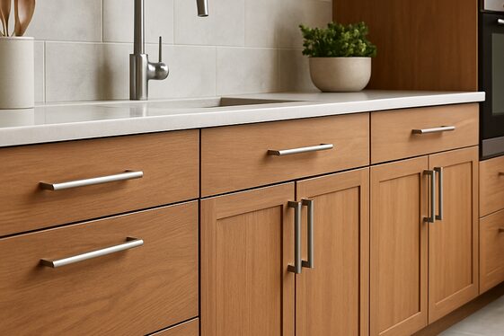Incorporate Wood Drawer Fronts with Matte Finish illustration
