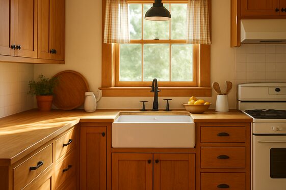Choose Butcher Block Countertops illustration