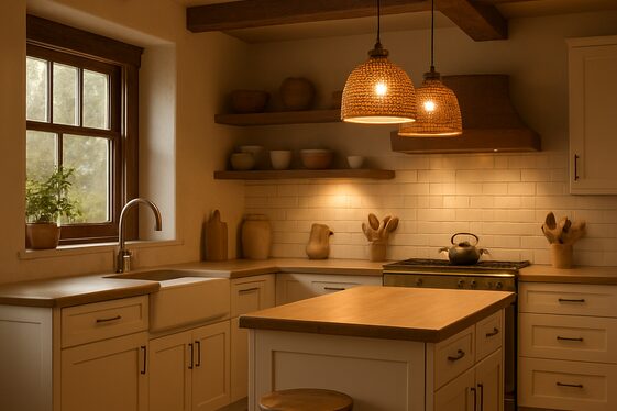 Incorporate Wood Beams on the Ceiling illustration
