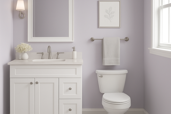 Light Lilac for Freshness and Calm illustration