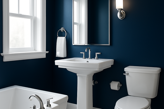 Bold Navy Blue for a Chic Statement illustration