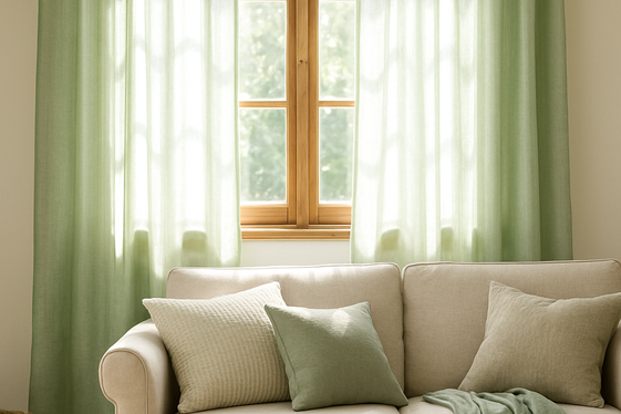 Choose Sage Green Curtains for a Soft, Airy Feel illustration