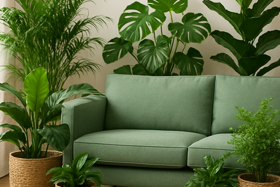 Embrace Plants and Natural Elements with Sage Green illustration