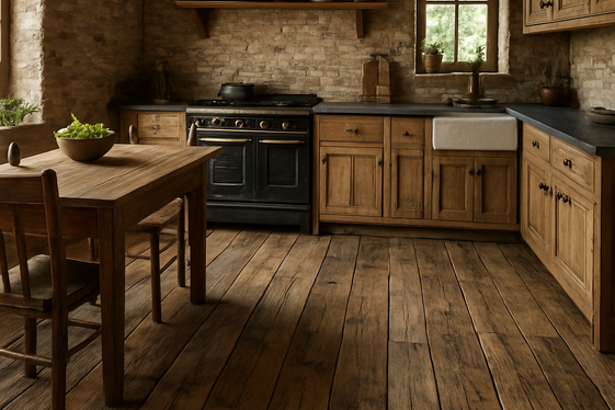 Reclaimed Wood Flooring: Rustic Charm with a Story illustration