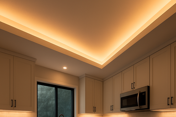 Layer Lighting with Cove Lighting illustration