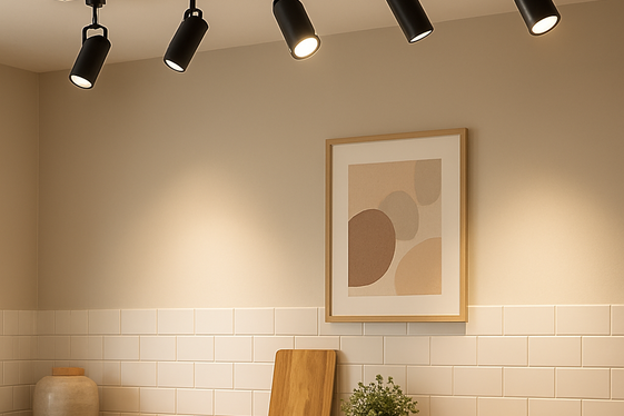 Add Adjustable Track Lighting illustration