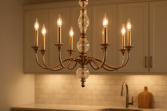 Use Statement Chandeliers for Flair illustration