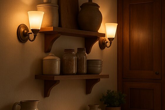 Highlight Walls with Wall Sconces illustration
