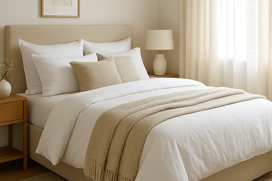 Create a Cozy, Inviting Bed Setup with High-Quality Bedding illustration