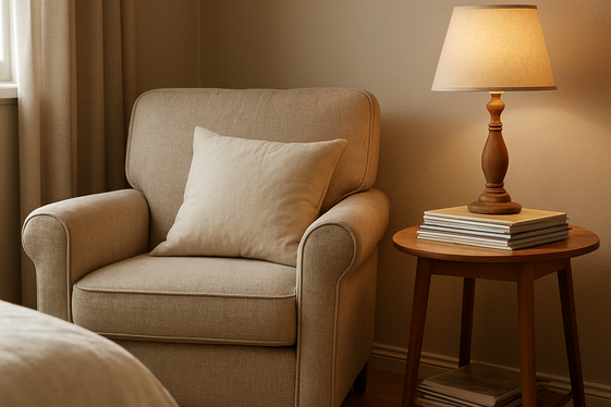 Add a Seating Area for Relaxation and Conversation illustration