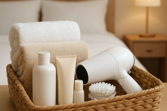 Stock Up on Bathroom Essentials for Guest Convenience illustration