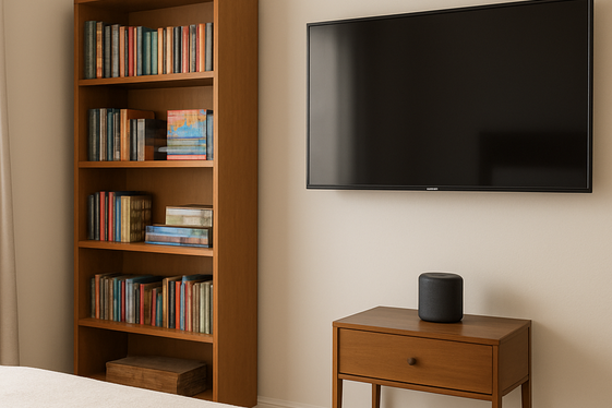 Keep Entertainment Options Ready and Accessible illustration