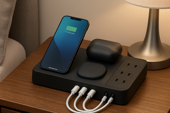 Set Up a Convenient Charging Station for Devices illustration