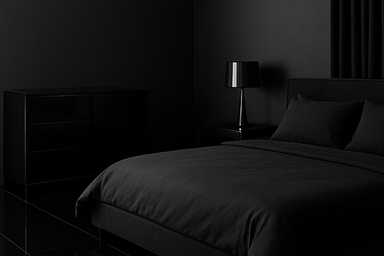 Glossy Black Finishes for a Modern Touch illustration