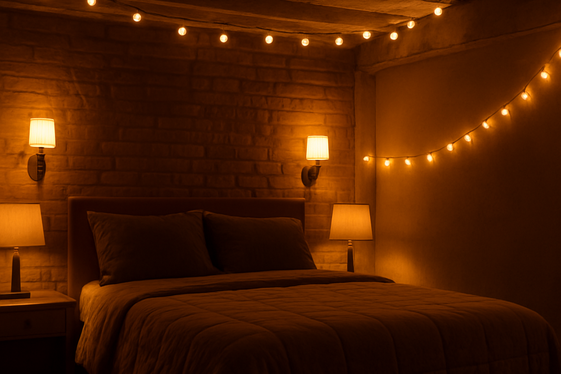 Installing Ambient Lighting for Soft Mood Setting illustration