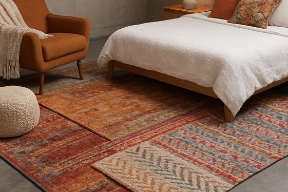 Creative Use of Area Rugs to Define Zones illustration