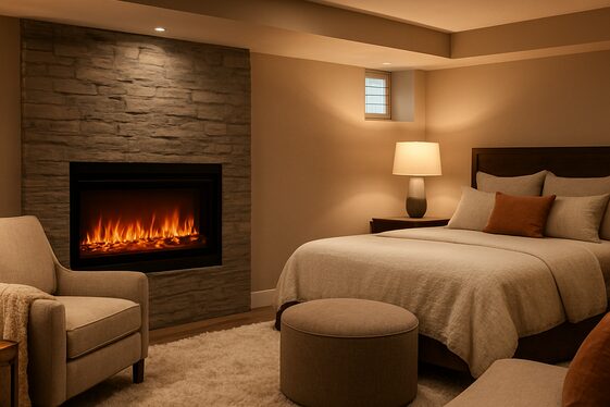 Adding a Statement Fireplace for Warmth and Style illustration