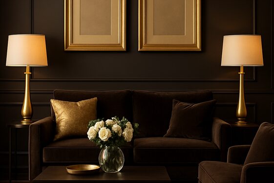 Adding Gold Accents to Enhance Elegance illustration