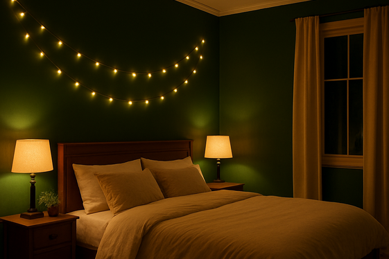 Choosing the Right Lighting to Enhance Deep Green Hues illustration