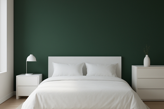 Minimalist Style Meets Deep Green Elegance illustration
