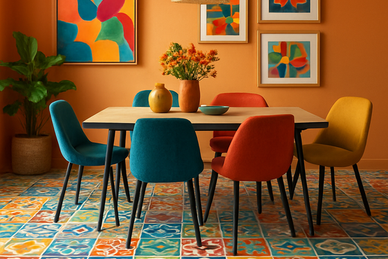 Patterned Tiles: Add a Pop of Personality illustration