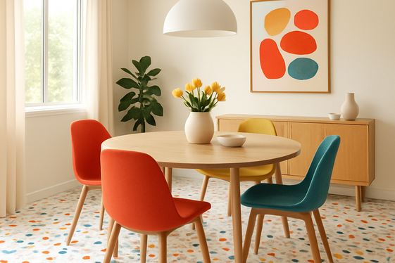 Terrazzo Flooring: Colorful and Artistic Flair illustration