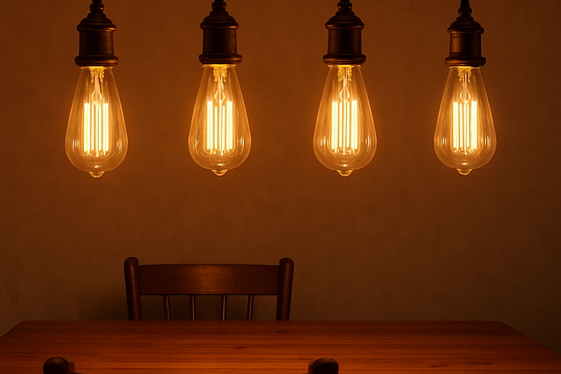 Vintage Edison Bulbs for a Retro Feel illustration