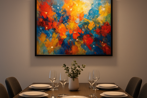 Lighting Around Artwork to Enrich the Room illustration