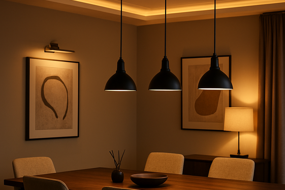 Layering with Ambient, Task, and Accent Lights illustration