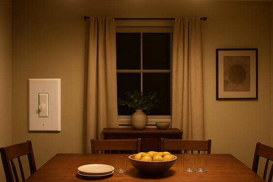 Using Dimmer Switches to Control Atmosphere illustration
