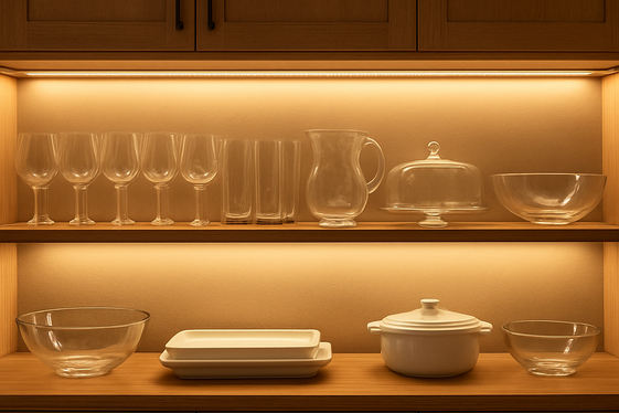 Under-Cabinet Lights for Buffet or Bar Areas illustration