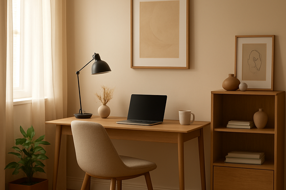 Soft Beige Walls for a Warm, Inviting Base illustration