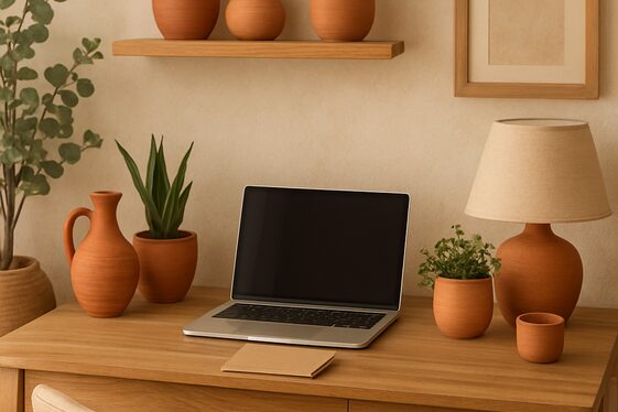 Terracotta Decor Items for a Cozy Earthy Vibe illustration