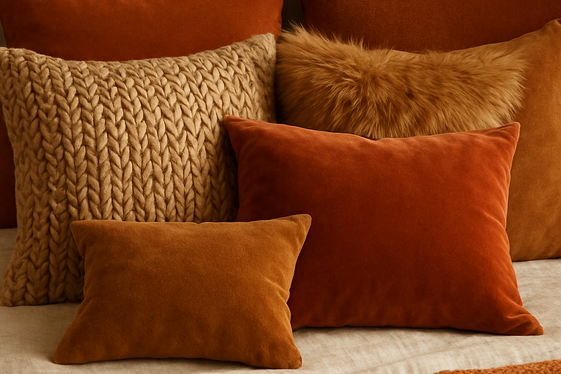 Use Textured Pillows in Various Fabrics illustration