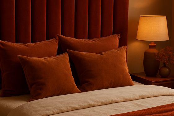 Add Velvet or Suede Upholstery Pieces illustration