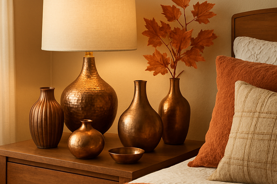 Infuse Warm Metallic Accents illustration