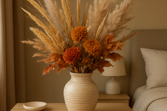 Bring in Harvest-Inspired Plants and Flowers illustration