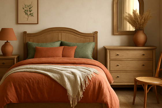 Warm, Earthy Tones to Ground the Room illustration