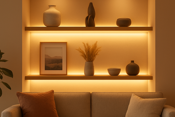 Install Accent Lighting to Highlight the Alcove illustration