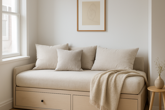 Create a Daybed for Extra Seating or Guests illustration