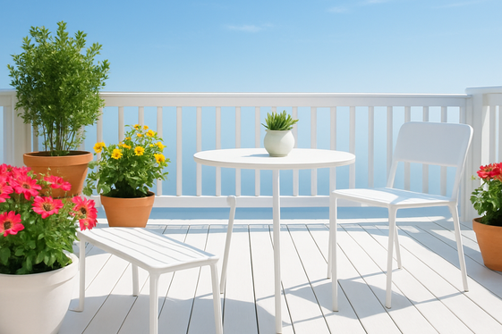 Crisp White for a Bright, Clean Deck illustration