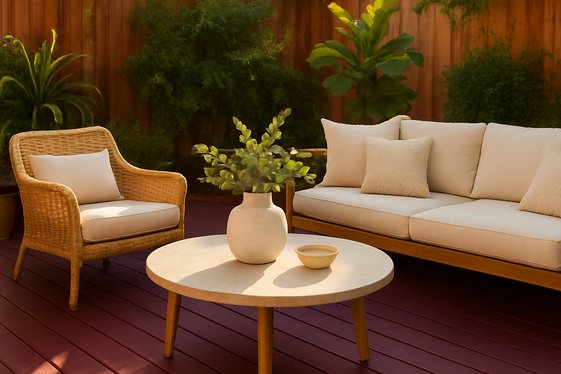Rich Burgundy for a Cozy Touch illustration