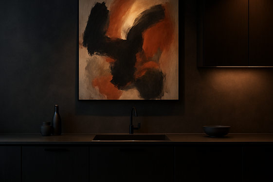 Moody Artwork and Statement Wall Decor illustration