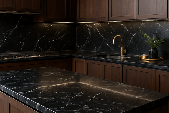 Using Black Marble for a Luxurious Touch illustration