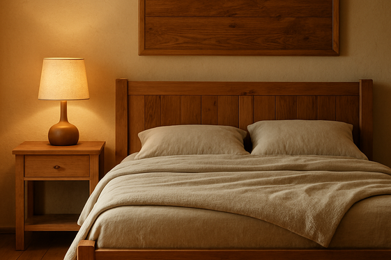 Use Natural Wood Accents for Warmth illustration
