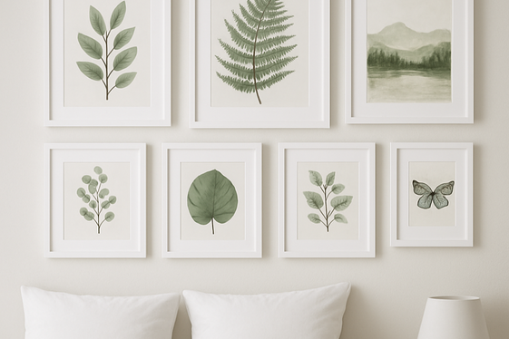 Display Natural Artwork and Prints illustration