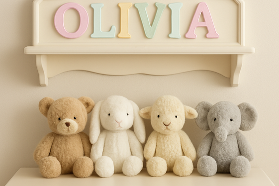 Personalized Name Shelves as Cute Focal Points illustration