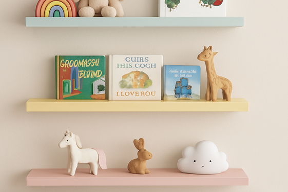 DIY Painted Floating Shelves for a Personal Touch illustration