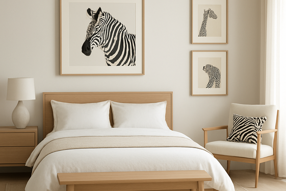 Minimalist Safari Bedrooms for Adults Who Love Nature illustration
