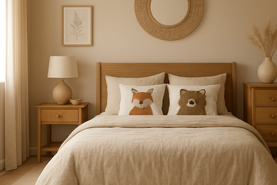 Creating a Gender-Neutral Safari Bedroom Space illustration